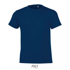 SOL&#039;S Gyerek póló SOL&#039;S SO01183 Sol&#039;S Regent Fit Kids - Round neck T-Shirt -12A, French Navy gyerek póló