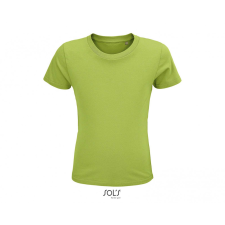 SOL&#039;S Gyerek póló SOL&#039;S SO03580 Sol&#039;S Crusader Kids - Round-neck Fitted Jersey T-Shirt -10A, Apple Green gyerek póló