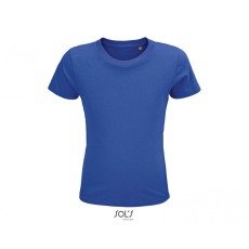 SOL'S Gyerek póló SOL'S SO03580 Sol'S Crusader Kids - Round-neck Fitted Jersey T-Shirt -12A, Royal Blue