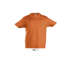 SOL&#039;S Gyerek póló SOL&#039;S SO11770 Sol&#039;S Imperial Kids - Round neck T-Shirt -12A, Orange gyerek póló