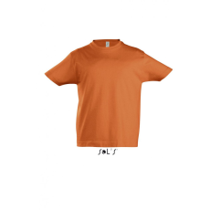 SOL'S Gyerek póló SOL'S SO11770 Sol'S Imperial Kids - Round neck T-Shirt -2A, Orange