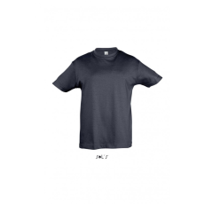 SOL'S Gyerek póló SOL'S SO11970 Sol'S Regent Kids - Round neck T-Shirt -12A, Navy