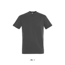 SOL&#039;S IMPERIAL környakas férfi rövid ujjú pamut póló SO11500, Dark Grey-XL férfi póló