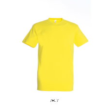 SOL&#039;S IMPERIAL környakas férfi rövid ujjú pamut póló SO11500, Lemon-2XL férfi póló