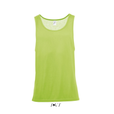 SOL&#039;S JAMAICA mély karkivágású unisex trikó SO01223, Neon Green-S atléta, trikó