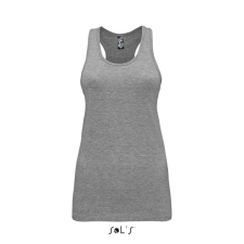 SOL&#039;S JUSTIN Női sporthátú trikó SO01826, Grey Melange-L női trikó