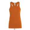 SOL'S JUSTIN Női sporthátú trikó SO01826, Orange-S