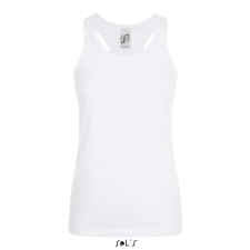 SOL'S JUSTIN Női sporthátú trikó SO01826, White-M női trikó