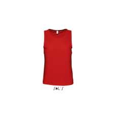 SOL'S JUSTIN ujjatlan férfi pamut póló-trikó SO11465, Red-XL