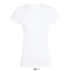 SOL'S MAGMA Női szublimációs rövid ujjú póló SO01705, White-S