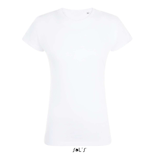 SOL&#039;S MAGMA Női szublimációs rövid ujjú póló SO01705, White-XL női póló