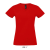 SOL'S MPERIAL Női V-nyakú rövid ujjú póló SO02941, Red-S