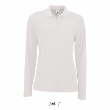 SOL&#039;S Női galléros póló SOL&#039;S SO02083 Sol&#039;S perfect Lsl Women - Long-Sleeve piqué polo Shirt -2XL, White női póló