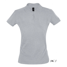 SOL&#039;S Női galléros póló SOL&#039;S SO11347 Sol&#039;S perfect Women - polo Shirt -S, Grey Melange női póló