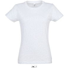 SOL'S Női IMPERIAL környakú rövid ujjú póló, SOL'S SO11502, Ash-3XL