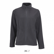 SOL'S Női kabát SOL'S SO02094 Sol'S norman Women - plain Fleece Jacket -2XL, Charcoal Grey