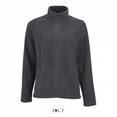 SOL'S Női kabát SOL'S SO02094 Sol'S norman Women - plain Fleece Jacket -XL, Charcoal Grey