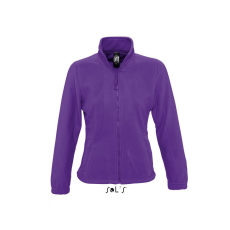 SOL'S Női kabát SOL'S SO54500 Sol'S north Women - Zipped Fleece Jacket -M, Dark Purple