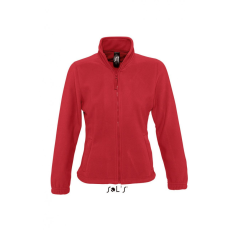 SOL'S Női kabát SOL'S SO54500 Sol'S north Women - Zipped Fleece Jacket -M, Red