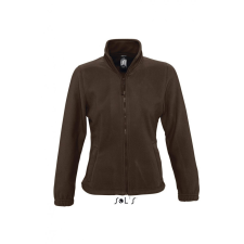 SOL&#039;S Női kabát SOL&#039;S SO54500 Sol&#039;S north Women - Zipped Fleece Jacket -XL, Dark Chocolate női dzseki, kabát