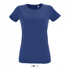 SOL&#039;S Női póló SOL&#039;S SO02758 Sol&#039;S Regent Fit Women - Környakú Testhezálló póló -XL, Royal Blue női póló