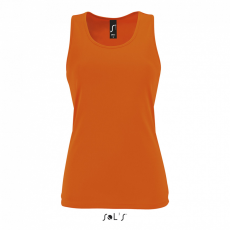 SOL'S Női SOL'S SO02117 Sol'S Sporty Tt Women - Sports Tank Top -XL, Neon Orange