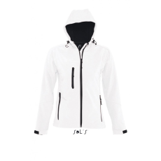 SOL'S Női SOL'S SO46802 Sol'S Replay Women - Hooded Softshell -2XL, White