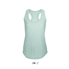SOL&#039;S Női ujjatlan sporthátú trikó SO00579, Jade Green-XL női trikó