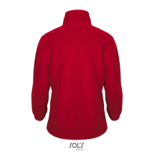 SOL&#039;S NORTH cipzáros gyerek polár pulóver SO00589, Red-8A gyerek pulóver, kardigán