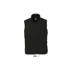SOL'S NORWAY unisex polár mellény SO51000, Black-5XL
