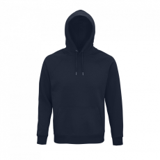 SOL'S organikus unisex kapucnis pulóver SO03568, French Navy-M
