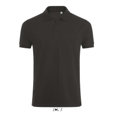 SOL&#039;S PHOENIX férfi galléros sztreccs póló SO01708, Charcoal Melange-L férfi póló