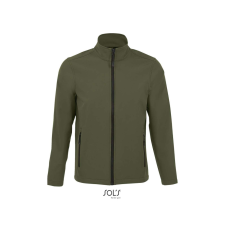 SOL&#039;S RACE férfi softshell dzseki SO01195, Army-L férfi kabát, dzseki