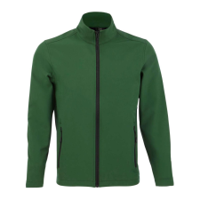 SOL&#039;S RACE férfi softshell dzseki SO01195, Bottle Green-L férfi kabát, dzseki