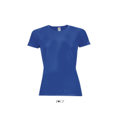 SOL'S raglános Női rövid ujjú sport póló SO01159, Royal Blue-XL