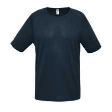 SOL&#039;S raglános, rövid ujjú férfi sport póló SO11939, Petroleum Blue-XL férfi póló