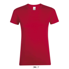 SOL&#039;S REGENT Női kereknyakú rövid ujjú pamut póló SO01825, Red-2XL női póló
