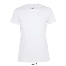SOL'S REGENT Női kereknyakú rövid ujjú pamut póló SO01825, White-2XL