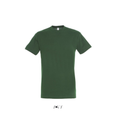 SOL'S REGENT unisex kereknyakú rövid ujjú pamut póló SO11380, Bottle Green-3XL