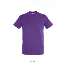 SOL'S REGENT unisex kereknyakú rövid ujjú pamut póló SO11380, Light Purple-M
