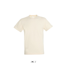 SOL'S REGENT unisex kereknyakú rövid ujjú pamut póló SO11380, Natural-2XL