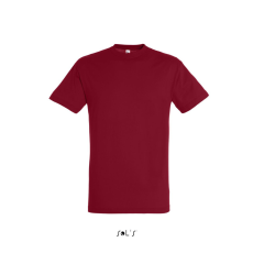 SOL'S REGENT unisex kereknyakú rövid ujjú pamut póló SO11380, Tango Red-2XL