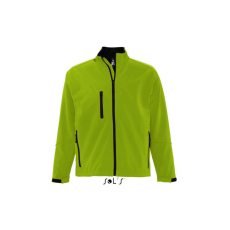 SOL'S RELAX vastag 3 rétegű férfi softshell dzseki SO46600, Green Absinthe-3XL