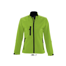 SOL'S ROXY vastag 3 rétegű Női softshell dzseki SO46800, Green Absinthe-2XL