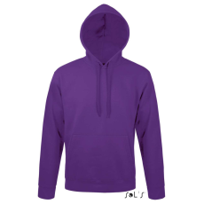SOL'S SNAKE kapucnis unisex pulóver SO47101, Dark Purple-2XL
