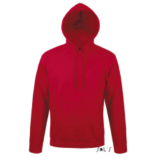 SOL'S SNAKE kapucnis unisex pulóver SO47101, Red-S női pulóver, kardigán