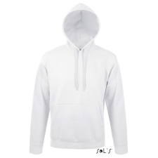 SOL'S SNAKE kapucnis unisex pulóver SO47101, White-XL női pulóver, kardigán