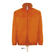 SOL&#039;S széldzseki, gallérba rejtett kapucnival SO01618, Orange-L férfi kabát, dzseki