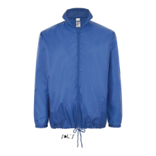 SOL&#039;S széldzseki, gallérba rejtett kapucnival SO01618, Royal Blue-XS férfi kabát, dzseki
