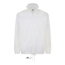 SOL'S széldzseki, gallérba rejtett kapucnival SO01618, White-L